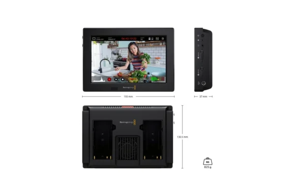 Blackmagic 7_ Recorder Monitor with vlock