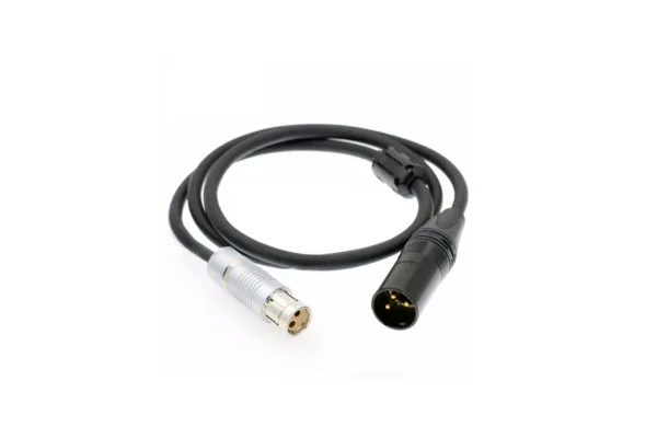 XLR 3 Pin to Fisher 2 Pin Arri LF Power 28v