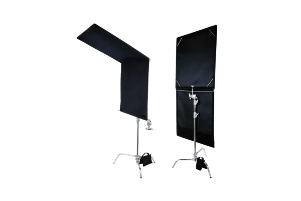 KUPO 48"x48" Top Hinge Floopy Full Frame - Black