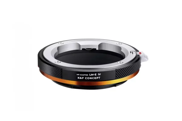 K&F Concept IV PRO L/M-E Lens Mount Adapter with Aperture Control Ring