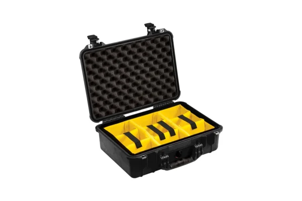 PELI 1500 Case with padded dividers